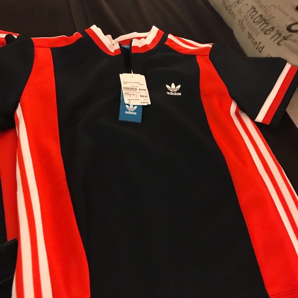 Adidas Tops & Jean Skirt